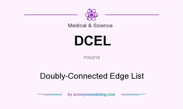 What does DCEL mean? It stands for Doubly-Connected Edge List