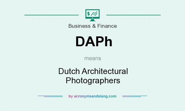 What does DAPh mean? It stands for Dutch Architectural Photographers