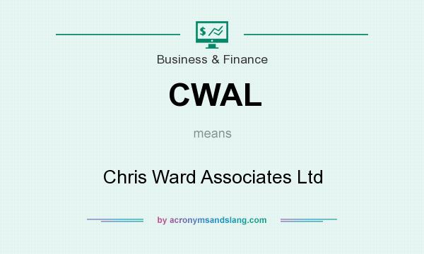 What does CWAL mean? It stands for Chris Ward Associates Ltd