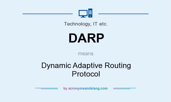 What does DARP mean? It stands for Dynamic Adaptive Routing Protocol