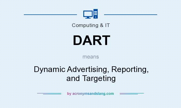 What does DART mean? It stands for Dynamic Advertising, Reporting, and Targeting