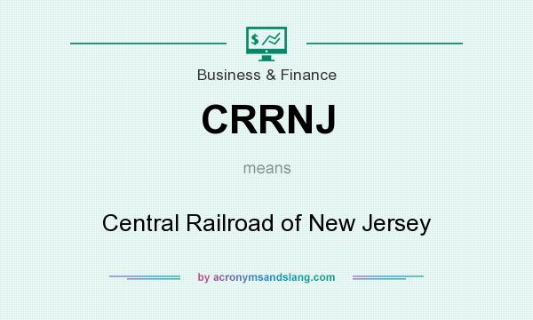 What does CRRNJ mean? It stands for Central Railroad of New Jersey