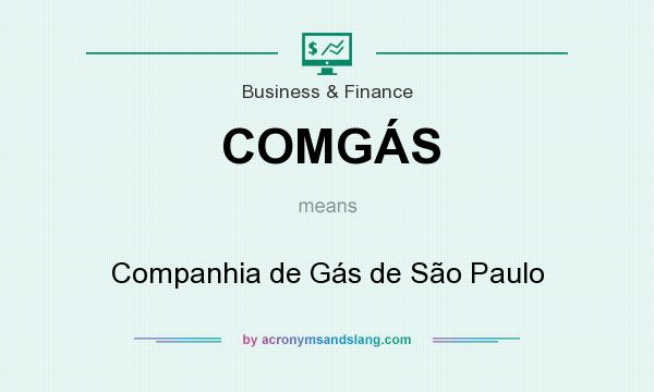 What does COMGÁS mean? It stands for Companhia de Gás de São Paulo
