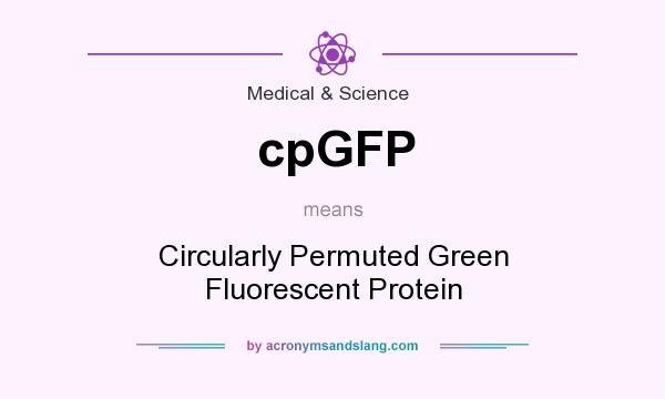 What does cpGFP mean? It stands for Circularly Permuted Green Fluorescent Protein