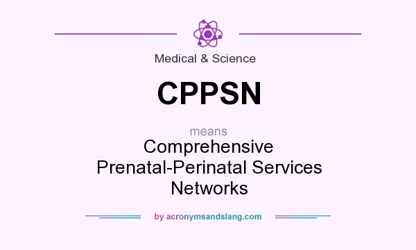 What does CPPSN mean? It stands for Comprehensive Prenatal-Perinatal Services Networks
