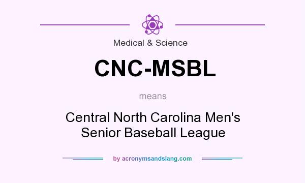 What does CNC-MSBL mean? It stands for Central North Carolina Men`s Senior Baseball League
