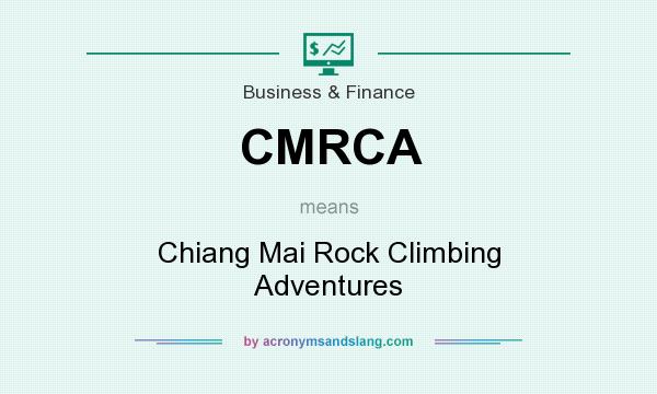 What does CMRCA mean? It stands for Chiang Mai Rock Climbing Adventures