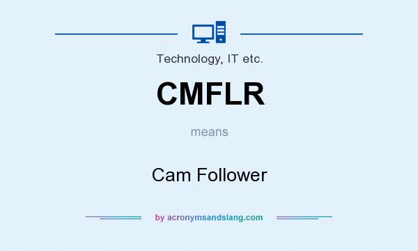 What does CMFLR mean? It stands for Cam Follower