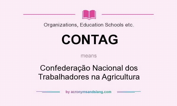What does CONTAG mean? It stands for Confederação Nacional dos Trabalhadores na Agricultura