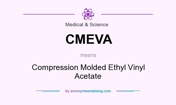 What does CMEVA mean? It stands for Compression Molded Ethyl Vinyl Acetate