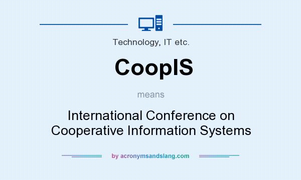 What does CoopIS mean? It stands for International Conference on Cooperative Information Systems