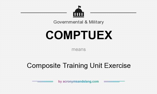 What does COMPTUEX mean? It stands for Composite Training Unit Exercise