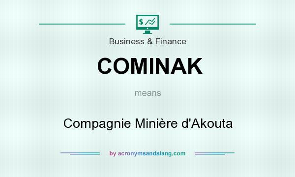What does COMINAK mean? It stands for Compagnie Minière d`Akouta
