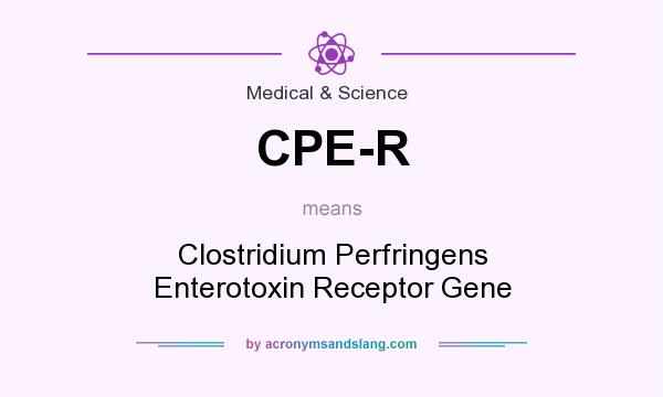 What does CPE-R mean? It stands for Clostridium Perfringens Enterotoxin Receptor Gene