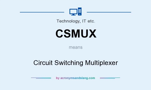 What does CSMUX mean? It stands for Circuit Switching Multiplexer