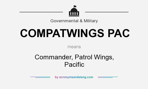 What does COMPATWINGS PAC mean? It stands for Commander, Patrol Wings, Pacific