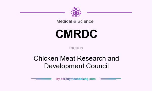What does CMRDC mean? It stands for Chicken Meat Research and Development Council