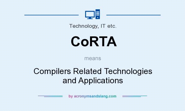 What does CoRTA mean? It stands for Compilers Related Technologies and Applications