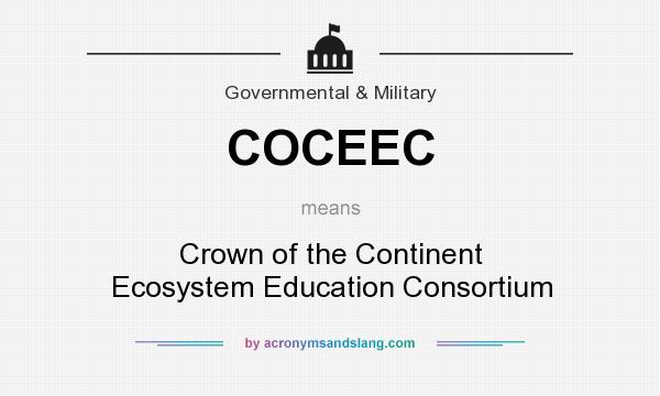 What does COCEEC mean? It stands for Crown of the Continent Ecosystem Education Consortium