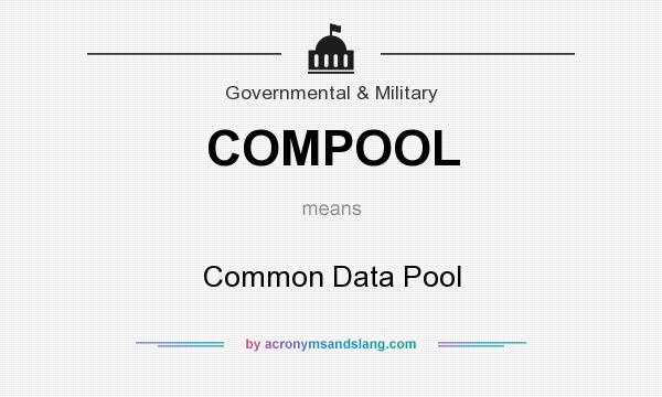 What does COMPOOL mean? It stands for Common Data Pool