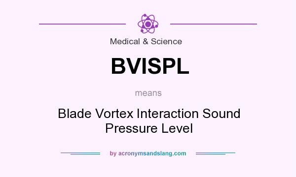 What does BVISPL mean? It stands for Blade Vortex Interaction Sound Pressure Level