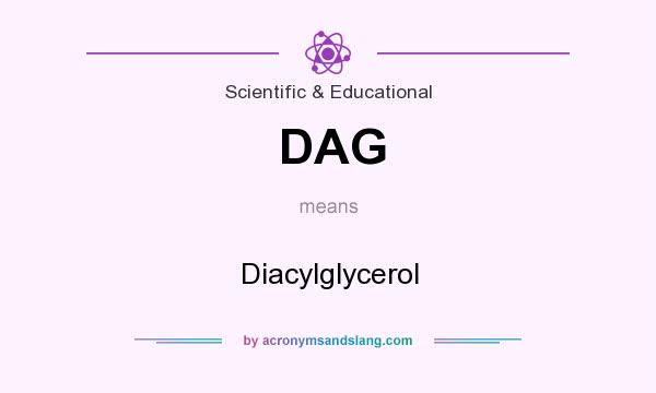 What does DAG mean? It stands for Diacylglycerol