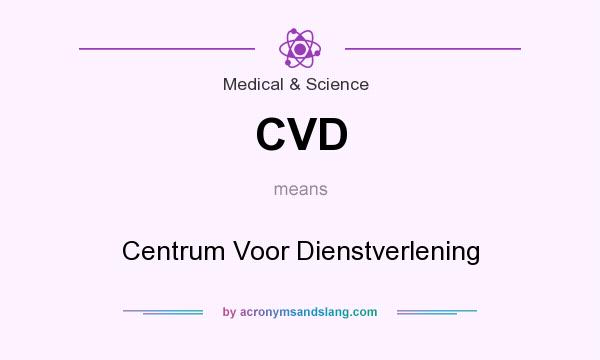 What does CVD mean? It stands for Centrum Voor Dienstverlening