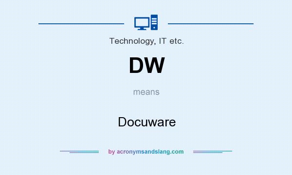 What does DW mean? It stands for Docuware