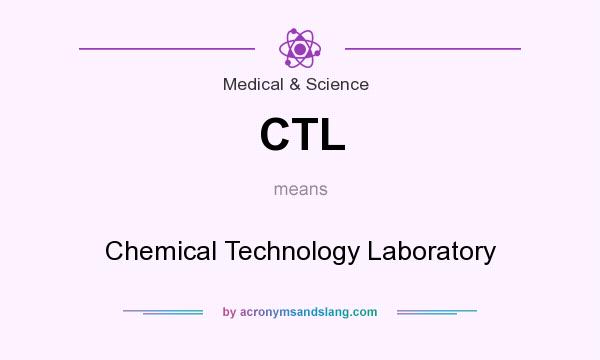 What does CTL mean? It stands for Chemical Technology Laboratory
