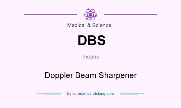What does DBS mean? It stands for Doppler Beam Sharpener