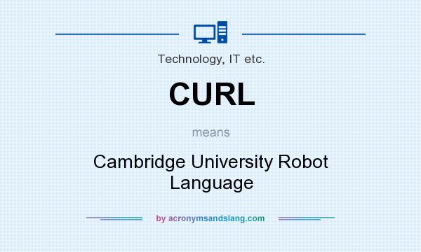 What does CURL mean? It stands for Cambridge University Robot Language