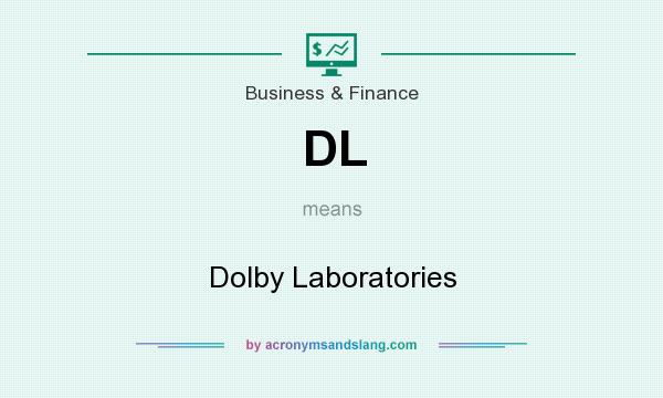What does DL mean? It stands for Dolby Laboratories