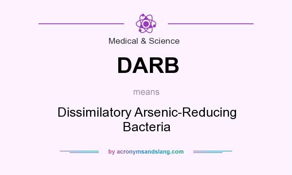 What does DARB mean? It stands for Dissimilatory Arsenic-Reducing Bacteria