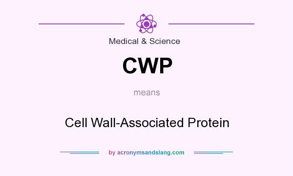 What does CWP mean? It stands for Cell Wall-Associated Protein