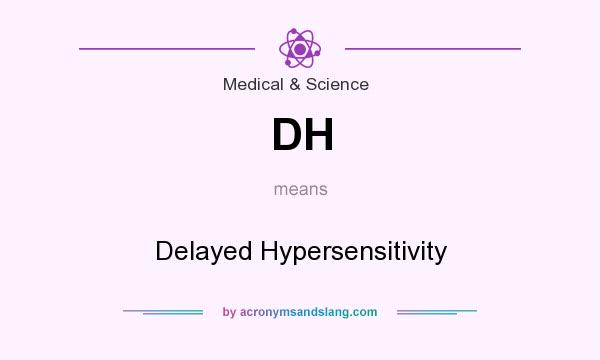 What does DH mean? It stands for Delayed Hypersensitivity