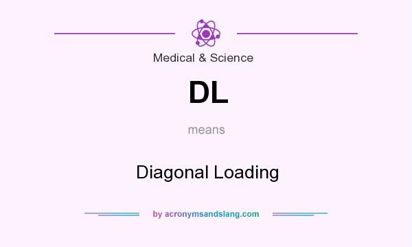 What does DL mean? It stands for Diagonal Loading