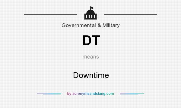 What does DT mean? It stands for Downtime