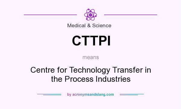 What does CTTPI mean? It stands for Centre for Technology Transfer in the Process Industries