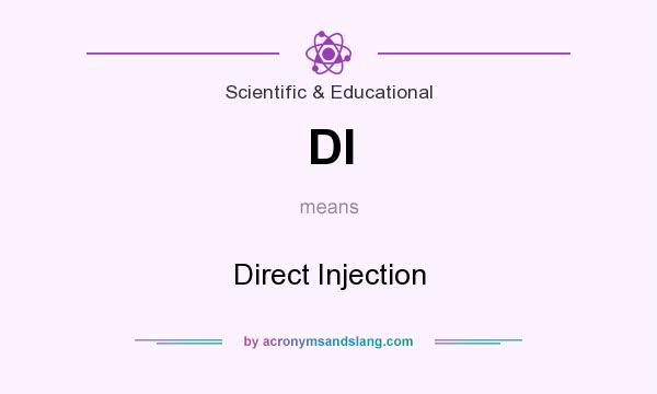 What does DI mean? It stands for Direct Injection