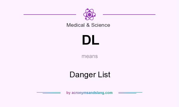 What does DL mean? It stands for Danger List