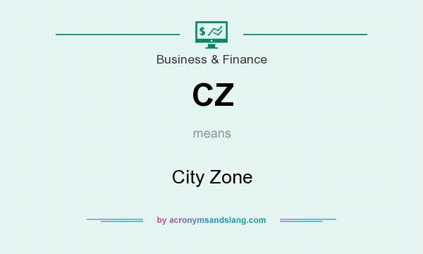 What does CZ mean? It stands for City Zone