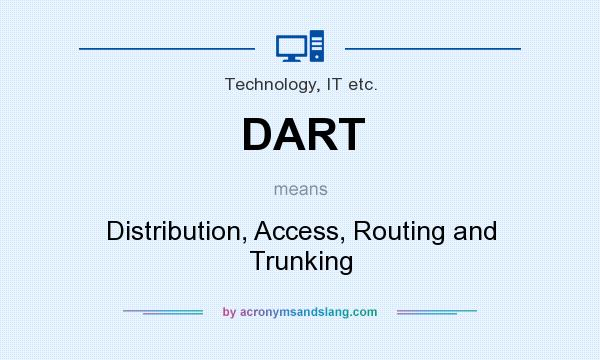 What does DART mean? It stands for Distribution, Access, Routing and Trunking