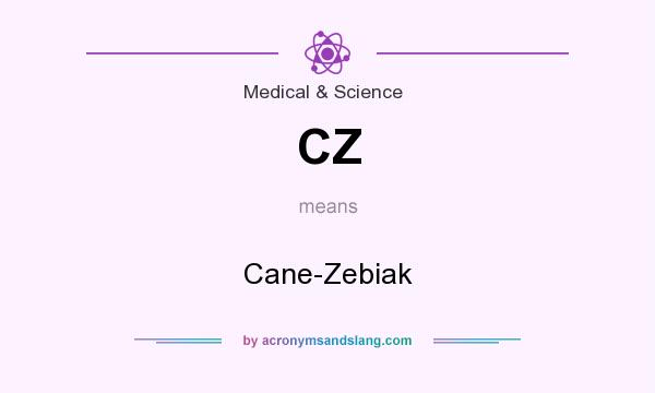 What does CZ mean? It stands for Cane-Zebiak