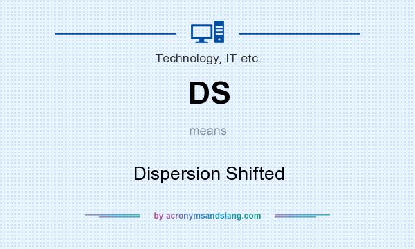 What does DS mean? It stands for Dispersion Shifted