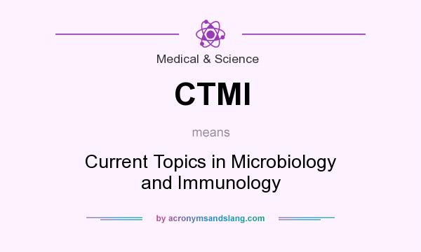 What does CTMI mean? It stands for Current Topics in Microbiology and Immunology