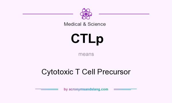 What does CTLp mean? It stands for Cytotoxic T Cell Precursor