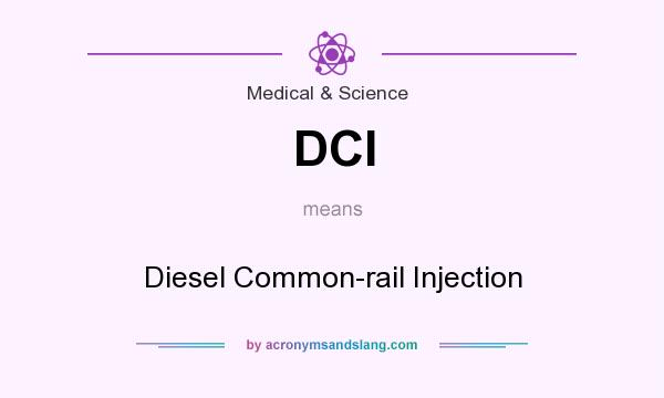 What does DCI mean? It stands for Diesel Common-rail Injection