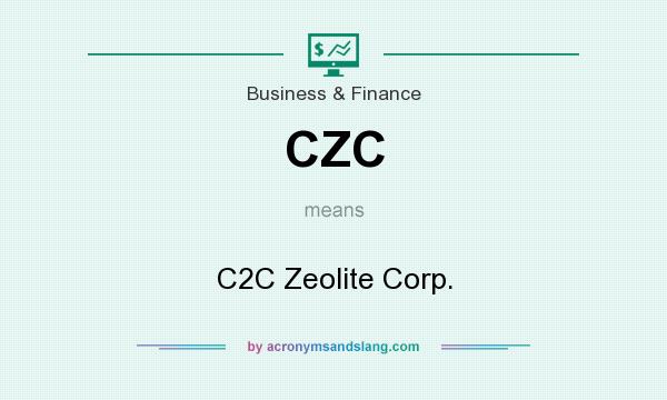 What does CZC mean? It stands for C2C Zeolite Corp.