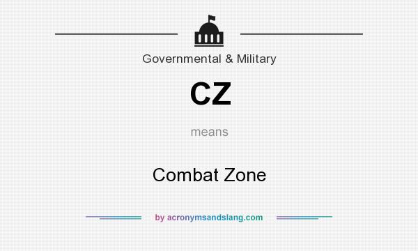 What does CZ mean? It stands for Combat Zone