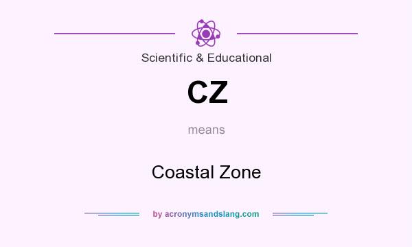 What does CZ mean? It stands for Coastal Zone